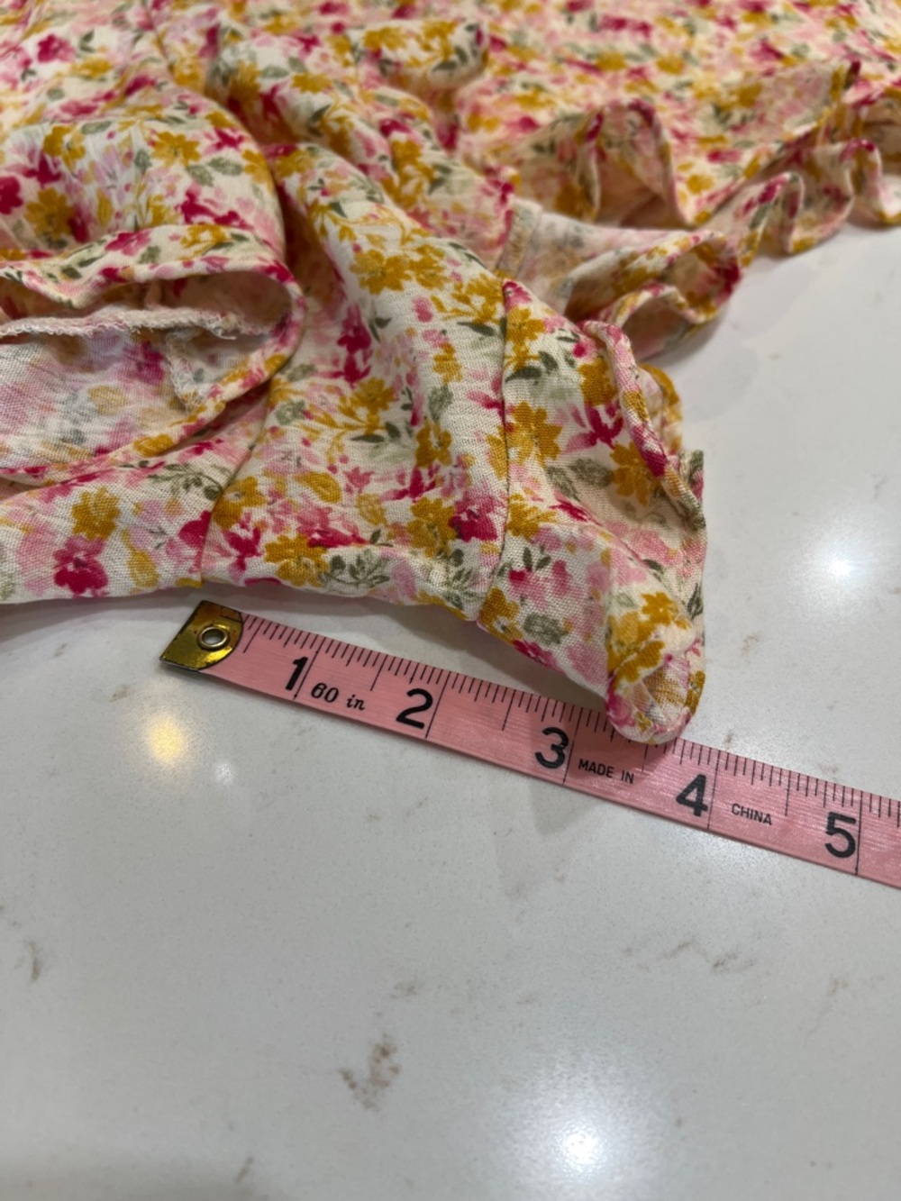 Torrid Sunshine Ditsy Floral Gauze Ruffle Shorts Pull-On 2X NWT - Picture 11 of 12